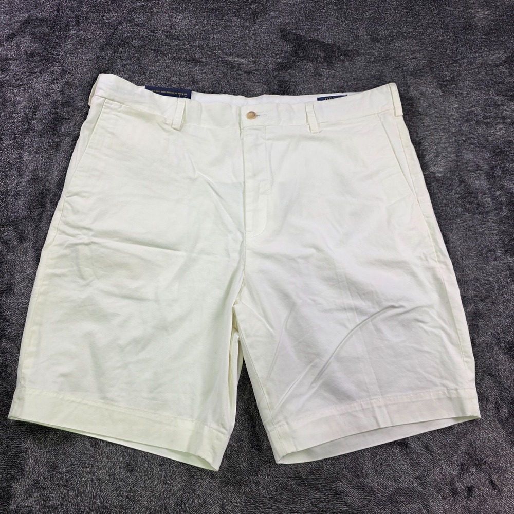 Polo Ralph Lauren Stretch Classic Fit 9" Shorts Mens 38 White